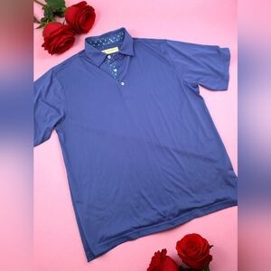 Elegant Blue Men's Polo Shirt